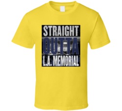 Los Angeles Memorial Coliseum Straight Outta Stadium Football Fan T Sh Los Angeles Memorial Coliseum Straight Outta Stadium Football Fan T Sh