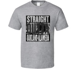 Oakland Alameda County Coliseum Straight Outta Stadium Football Fan T Oakland Alameda County Coliseum Straight Outta Stadium Football Fan T