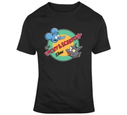 The Itchy And Scratchy Show T Shirt The Itchy And Scratchy Show T Shirt