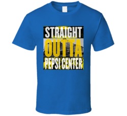 Denver Pepsi Center Straight Outta Arena Basketball Fan T Shirt Denver Pepsi Center Straight Outta Arena Basketball Fan T Shirt