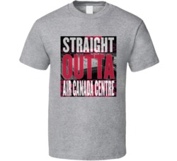 Toronto Air Canada Centre Straight Outta Arena Basketball Fan T Shirt Toronto Air Canada Centre Straight Outta Arena Basketball Fan T Shirt