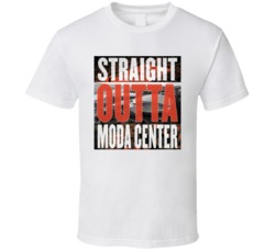 Portland Moda Center Straight Outta Arena Basketball Fan T Shirt Portland Moda Center Straight Outta Arena Basketball Fan T Shirt