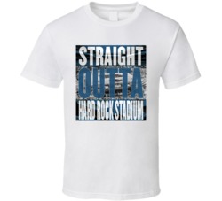 Miami Hard Rock Stadium Straight Outta Stadium Football Fan T Shirt Miami Hard Rock Stadium Straight Outta Stadium Football Fan T Shirt