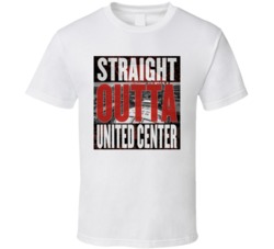 Chicago United Center Straight Outta Arena Basketball Fan T Shirt Chicago United Center Straight Outta Arena Basketball Fan T Shirt