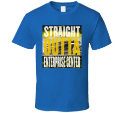 St Louis Enterprise Center Straight Outta Arena Hockey Fan T Shirt St Louis Enterprise Center Straight Outta Arena Hockey Fan T Shirt