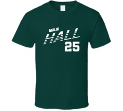 Malik Hall 25 Favorite Player Michigan State College Basketball Fan T 