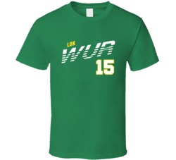 Lok Wur 15 Favorite Player Oregon College Basketball Fan T Shirt