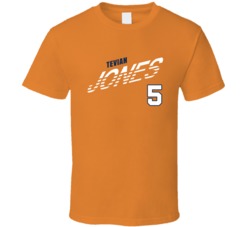 Tevian Jones 5 Favorite Player Illinois College Basketball Fan T Shirt Tevian Jones 5 Favorite Player Illinois College Basketball Fan T Shirt