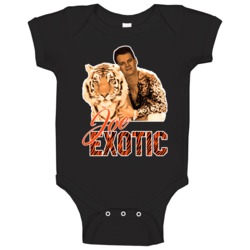 Joe Burrow Joe Exotic Quarterback Cincinnati Football Fan Parody Baby Joe Burrow Joe Exotic Quarterback Cincinnati Football Fan Parody Baby