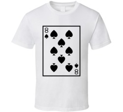 Eight Of Spades Playing Card Funny Halloween Costume T Shirt Eight Of Spades Playing Card Funny Halloween Costume T Shirt