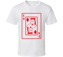 King Of Diamonds Playing Card Funny Halloween Costume T Shirt King Of Diamonds Playing Card Funny Halloween Costume T Shirt