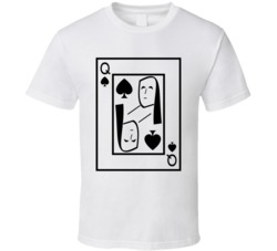Queen Of Spades Playing Card Funny Halloween Costume T Shirt Queen Of Spades Playing Card Funny Halloween Costume T Shirt