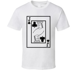 Jack Of Clubs Playing Card Funny Halloween Costume T Shirt Jack Of Clubs Playing Card Funny Halloween Costume T Shirt