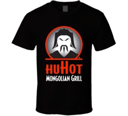 Huhot Mongolian Grill Top American Chinese Fast Food Cool T Shirt Huhot Mongolian Grill Top American Chinese Fast Food Cool T Shirt