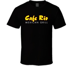 Cafe Rio Mexican Grill Food Restaurant Logo Cool T Shirt Cafe Rio Mexican Grill Food Restaurant Logo Cool T Shirt