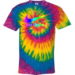 Nike Just Love It Parody Lgbtq Pride Tie Dye Nike Just Love It Parody Lgbtq Pride Tie Dye