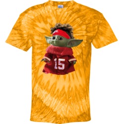 Patrick Mahomes Baby Yoda The Child Football Tie Dye Patrick Mahomes Baby Yoda The Child Football Tie Dye