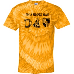 Porsche Simple Man Beer Pizza Car Logo Driving Fan Tie Dye Porsche Simple Man Beer Pizza Car Logo Driving Fan Tie Dye