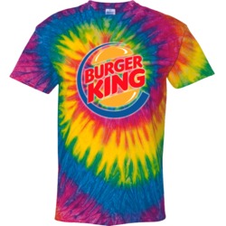 Burger King American Favorite Fast Food Tie Dye Burger King American Favorite Fast Food Tie Dye