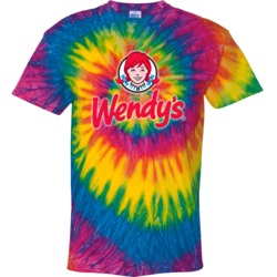Wendy's American Favorite Fast Food Tie Dye Wendy's American Favorite Fast Food Tie Dye