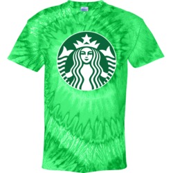 Starbucks American Favorite Fast Food Tie Dye Starbucks American Favorite Fast Food Tie Dye