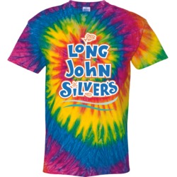 Long John Silvers American Favourite Food Tie Dye Long John Silvers American Favourite Food Tie Dye