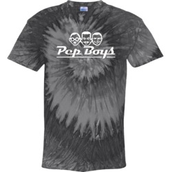 Pep Boys Auto Parts Cool Car Enthusiast Tie Dye