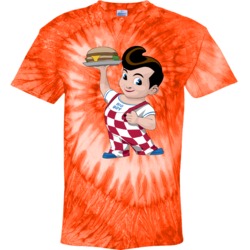 Big Boy Fast Food Mascot Tie Dye Big Boy Fast Food Mascot Tie Dye