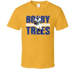 Bobby Trees Robert Woods Football Fan Gold T Shirt