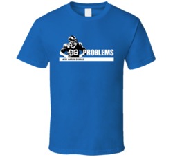 99 Problems Aaron Donald Football Fan Blue T Shirt 99 Problems Aaron Donald Football Fan Blue T Shirt