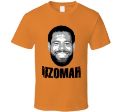 Cj Uzomah Big Head Football Fan Orange T Shirt Cj Uzomah Big Head Football Fan Orange T Shirt