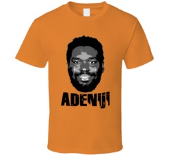 Hakeem Adeniji Big Head Football Fan Orange T Shirt Hakeem Adeniji Big Head Football Fan Orange T Shirt
