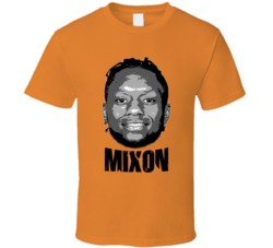 Joe Mixon Big Head Football Fan Orange T Shirt Joe Mixon Big Head Football Fan Orange T Shirt