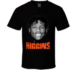 Tee Higgins Big Head Football Fan Black T Shirt Tee Higgins Big Head Football Fan Black T Shirt