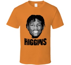 Tee Higgins Big Head Football Fan Orange T Shirt Tee Higgins Big Head Football Fan Orange T Shirt