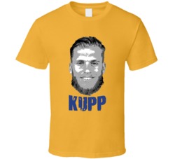 Cooper Kupp Big Head Football Fan Gold T Shirt Cooper Kupp Big Head Football Fan Gold T Shirt