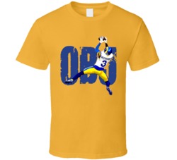 Obj Odell Beckham Jr Touchdown Football Fan Gold T Shirt Obj Odell Beckham Jr Touchdown Football Fan Gold T Shirt