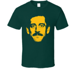 Aaron Rodgers Green Bay Football Player Fan Big Head T Shirt