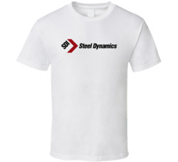 Steel Dynamics Inc Nasdaq Company Logo Employee Fan T Shirt
