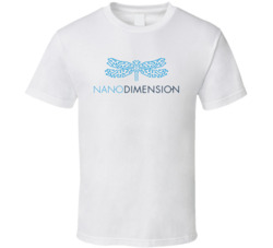 Nano Dimension Ltd Nasdaq Company Logo Employee Fan T Shirt
