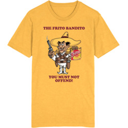 The Frito Bandito You Must Not Offend Vintage T Shirt