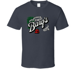Barq's Root Beer Cool Popular Food Drink Restaurant Brand Logo Gift T 