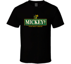 Mickeys Logo Popular Alcohol Liquor Malt Drink Fan Gift T Shirt Mickeys Logo Popular Alcohol Liquor Malt Drink Fan Gift T Shirt