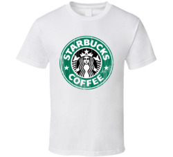 Starbucks Logo Popular Coffee Shop Java Joe Drink Food Gift T Shirt