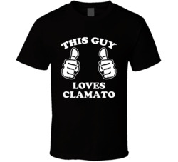 This Guy Loves Clamato Fun Retro Favorite Food T Shirt This Guy Loves Clamato Fun Retro Favorite Food T Shirt