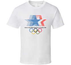 Los Angeles Summer 1984 Olympics Retro Logo World Olympiad Event T Shi Los Angeles Summer 1984 Olympics Retro Logo World Olympiad Event T Shi
