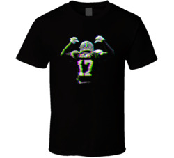 Davante Adams Glitch Effect Green Bay Football Fan T Shirt Davante Adams Glitch Effect Green Bay Football Fan T Shirt