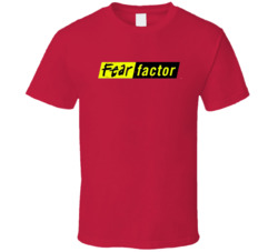 Fear Factor Logo Game Show Scary Distressed T Shirt Fear Factor Logo Game Show Scary Distressed T Shirt