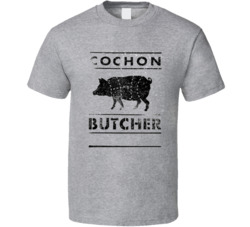 Cochon Butcher New Orleans Restaurant Logo T Shirt