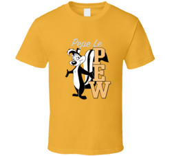 Pepe Le Pew Skunk Loony Toons Cartoon T Shirt Pepe Le Pew Skunk Loony Toons Cartoon T Shirt